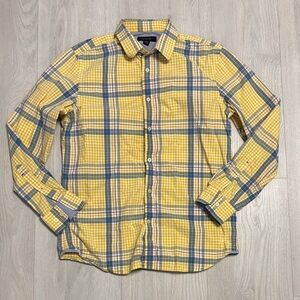 🔥BUNDLESALE Mens M Banana Republic Soft Wash Cotton Checkered Shirt